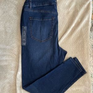 Lane Bryant Venezia Button Fly Mid-rise Jeans Size 14